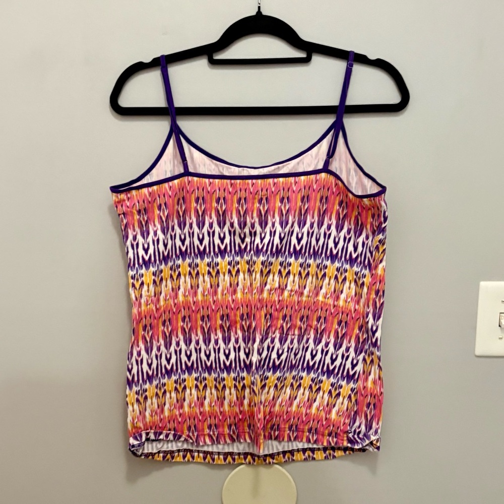 Arizona Jean Company Pink and Purple Tank Top - Picture 4 of 5